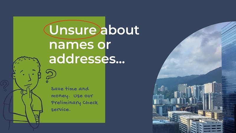 Preliminary Check Service